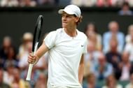 Jannik Sinner at the 2023 Wimbledon Championships.